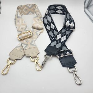 Bag Shoulder Strap 2" Replacement for Crossbody Handbags Purses Set Of 2